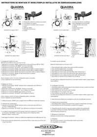 Notice Maxxus QUADRA Compteur