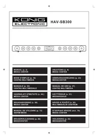 KONIG HAVSB300 - Hembiografsystem