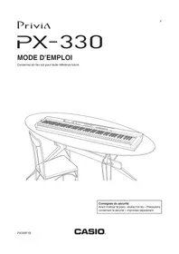 CASIO Privia PX330 - Clavier