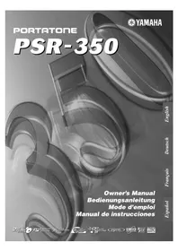 YAMAHA Portatone PSR350 - Clavier