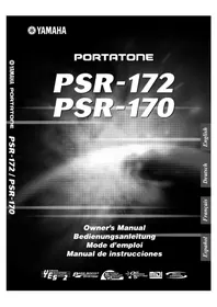 YAMAHA Portatone PSR170 - Clavier