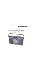 THOMSON RCD180 - Radio
