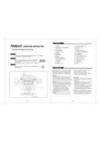 Notice Marquant MPR86 Radio