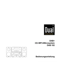 Notice DUAL DAB 102 Radio