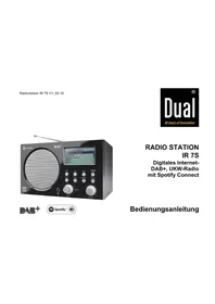 Notice DUAL IR 7S Radio