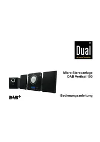 Notice DUAL DAB VERTICAL 100 Radio