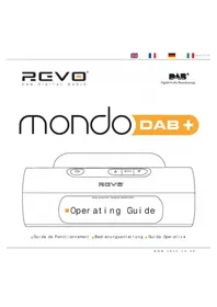 Notice REVO MONDO DAB Radio