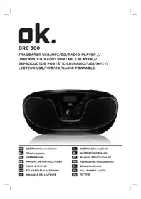 Notice OK ORC 300B 收音机