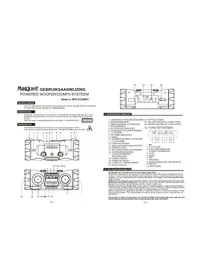 Notice Marquant MPR51 Radio