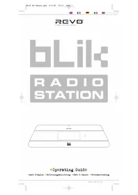 Notice REVO BLIK Radio