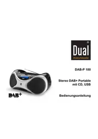 Notice DUAL DABP100 Radio