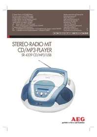AEG SR 4339 USB - Радіо