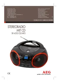 AEG SR 4352 CDMP3 - Радіо