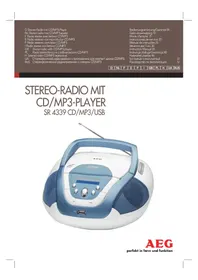 AEG SR 4339 CD - Радіо