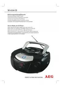 AEG SR 4334 CD - Радіо