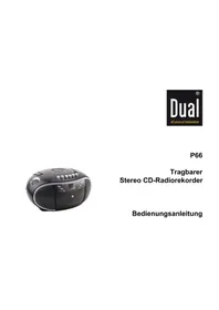 Notice DUAL P66 Radio