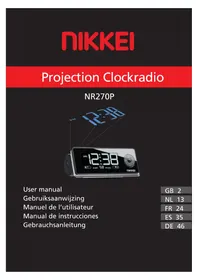 NIKKEI NR270P - Radio-réveil