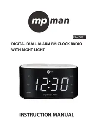 Notice MPMAN FRAL501 Radiowecker