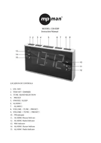 Notice MPMAN FRA202 Radiowecker