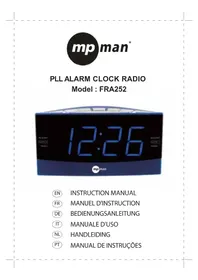 Notice MPMAN FRA252 Radiowecker