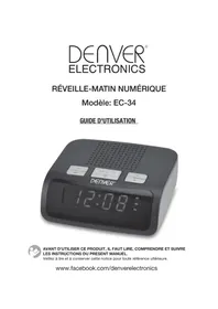 DENVER EC34 - Radio-réveil