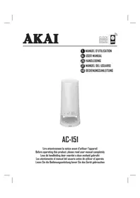 AKAI AC151 - Alarm clock radio