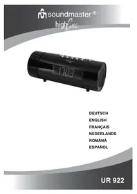 Notice Soundmaster UR 922 Radio ceas