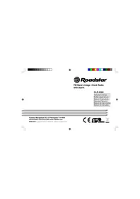 Notice ROADSTAR CLR2560 Radio-réveil