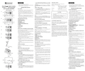 OREGON SCIENTIFIC AS688NE - Radio-réveil