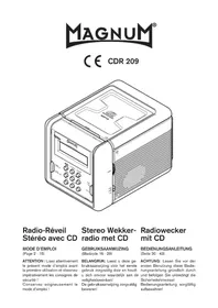 Notice Magnum CDR 209 Radiowekker