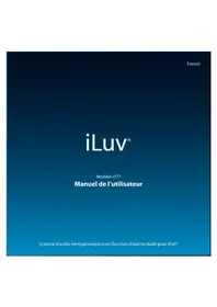 ILUV I177 - Radio-réveil