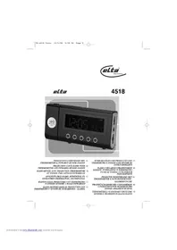 Notice ELTA 4518 Radio-réveil