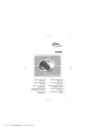 Notice ELTA 4248N Radio-réveil