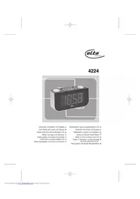 Notice ELTA 4224 Radio-réveil