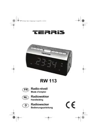Terris RW 113 - Radio-réveil
