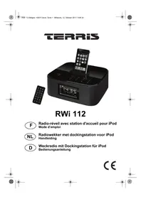 Terris RWI 112 - Radio-réveil
