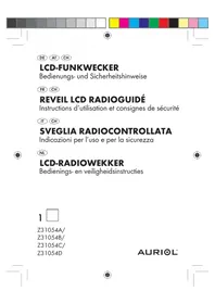 AURIOL Z31054B - Radio-réveil