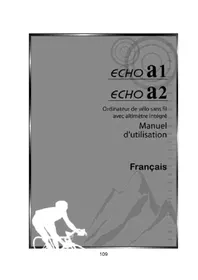 Notice Echowell ECHO A1 Compteur