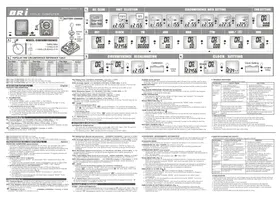 Notice Echowell BRI2 Compteur