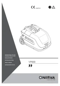 Notice NILFISK FAMILY VP600 Ηλεκτρική σκούπα
