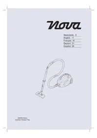 Notice NOVA CYCLONE CLEANER TOP 330400 Vacuum Cleaner
