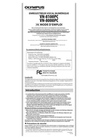 OLYMPUS VN8000PC - Enregistreur de voix