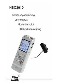 Notice dnt HSQ2010 Spraakrecorder