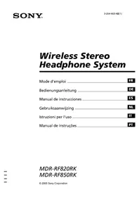 MDRRF820RK SONY