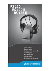 Notice SENNHEISER RS 126 II