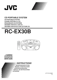 Notice JVC RCEX30E Lecteur CD