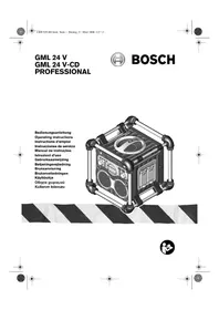 BOSCH GML 24 VCD - Cd player/καταγραφέας