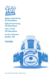 Soundmaster TS500BE - Cd-speler/recorder