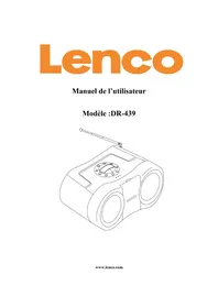 LENCO DR439 - Lecteur/enregistreur de cd
