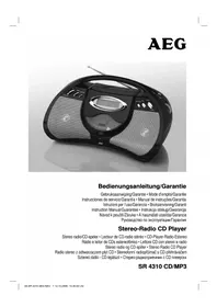 SR 4310 CDMP3 AEG